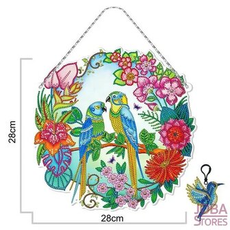 Diamond Painting Ornement Suspendu 06 (28cm)