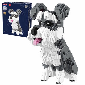 Nanoblocks Kit de Construction Balody Schnauzer