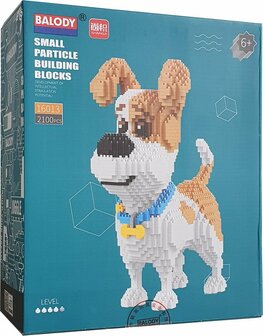 Nanoblocks Kit de Construction Balody Jack Russell