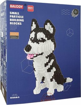 Nanoblocks Kit de Construction Balody Husky 01