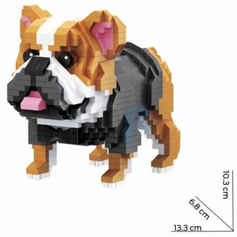 Nanoblocks ensemble de construction Balody Bulldog Anglais