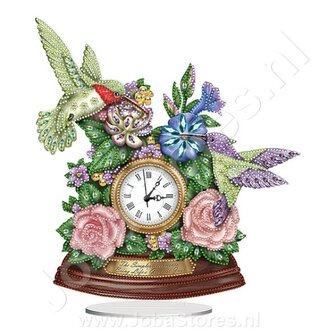 Diamond Painting Horloge Colibri