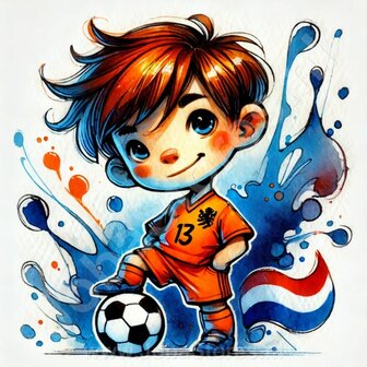 Diamond Painting Enfant de Football