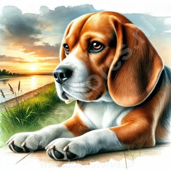 Diamond Painting Beagle