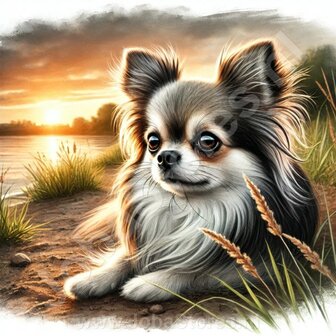 Diamond Painting Chihuahua 003