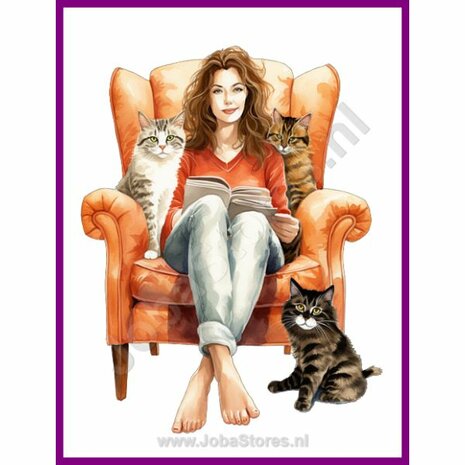 Diamond Painting Crazy Cat Lady