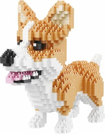 Nanoblocks Kit de Construction Balody Corgi