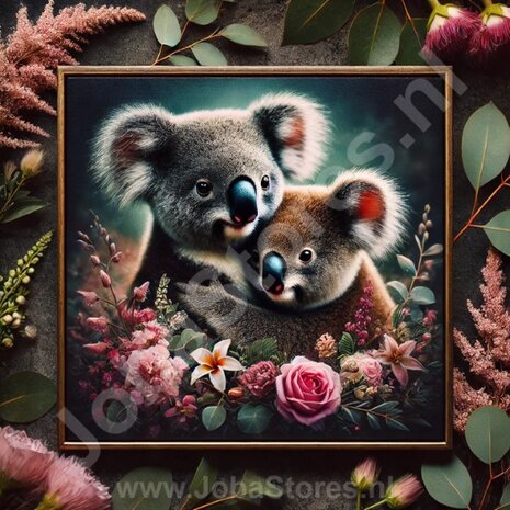 Diamond Painting Deux Koalas 01